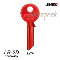 JMA 140 - klucz surowy aluminiowy - LB-2D czerwony